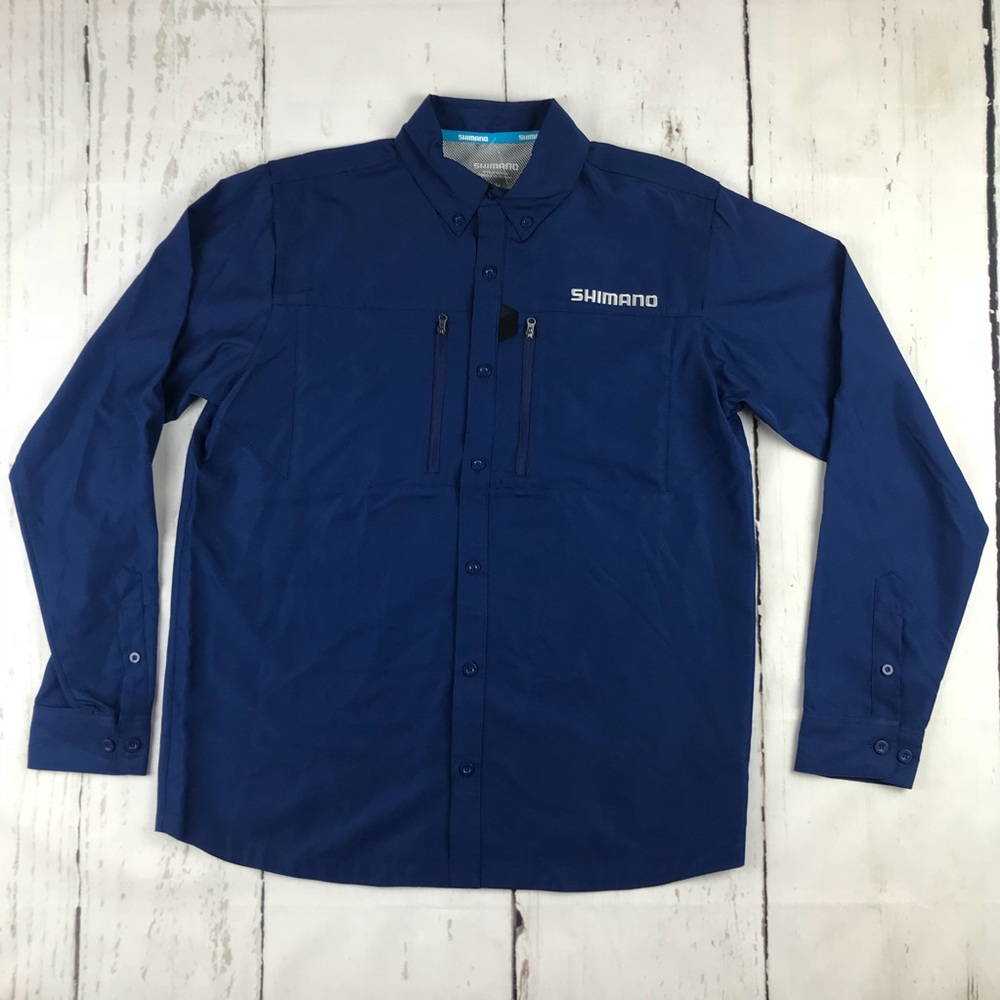 Shimano Button Front Fishing  Shirt